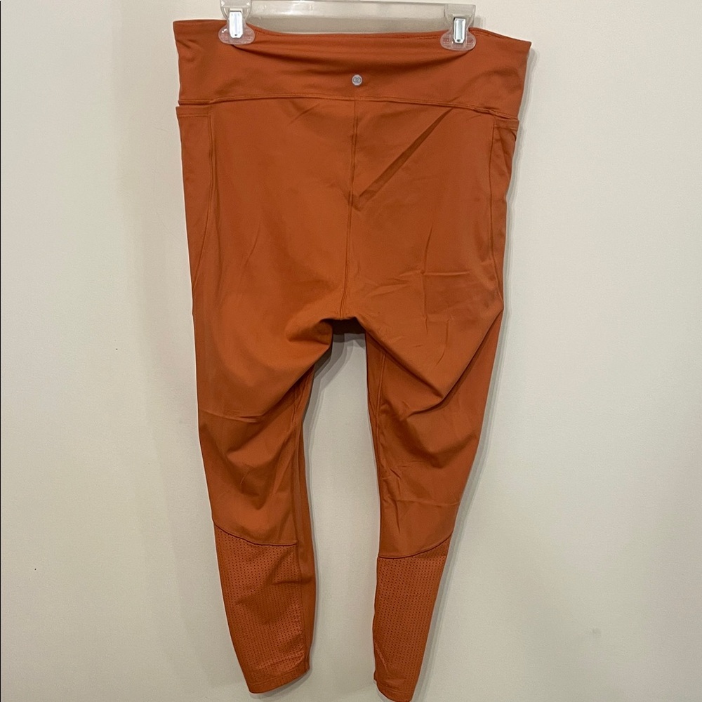 CALIA by Carrie Underwood Women's Rust Leggings - Picture 3 of 5